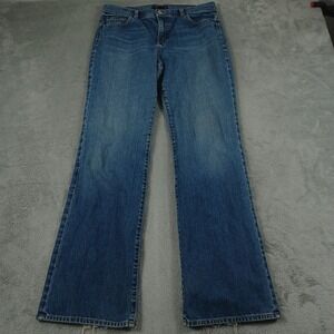 Vintage J Crew‎ Jeans Womens 8 Blue Denim Bootcut Preppy USA Pockets Casual